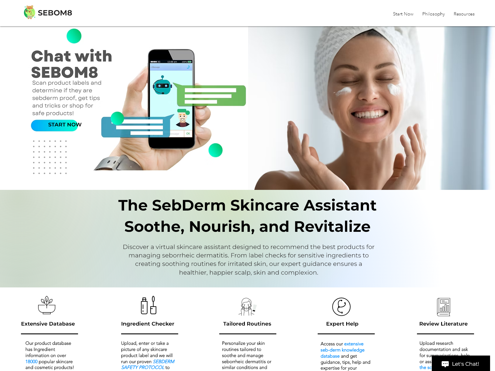 SEBOM8 – Slimme AI assistant voor skincare